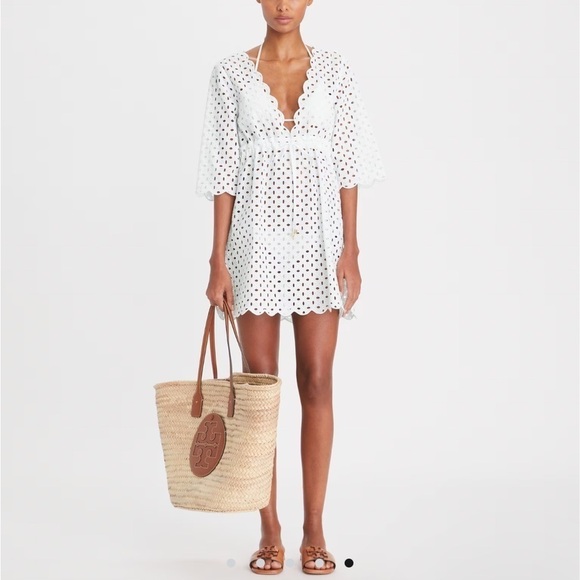 Tory Burch Dresses & Skirts - Tory Burch Eyelet Dress S
